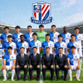 上海申花足球俱乐部球队全家福合影